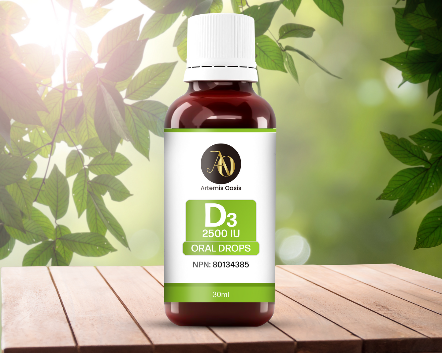 Vitamin D - Liquid 2500 IU - Oral Drops