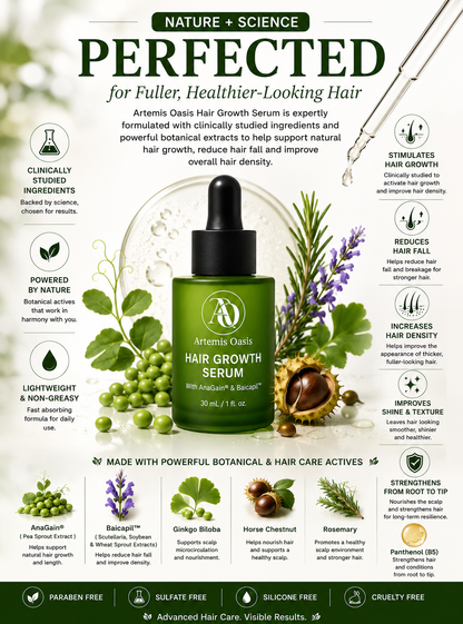 Artemis Oasis Hair Growth Serum 30 mL hair and scalp care