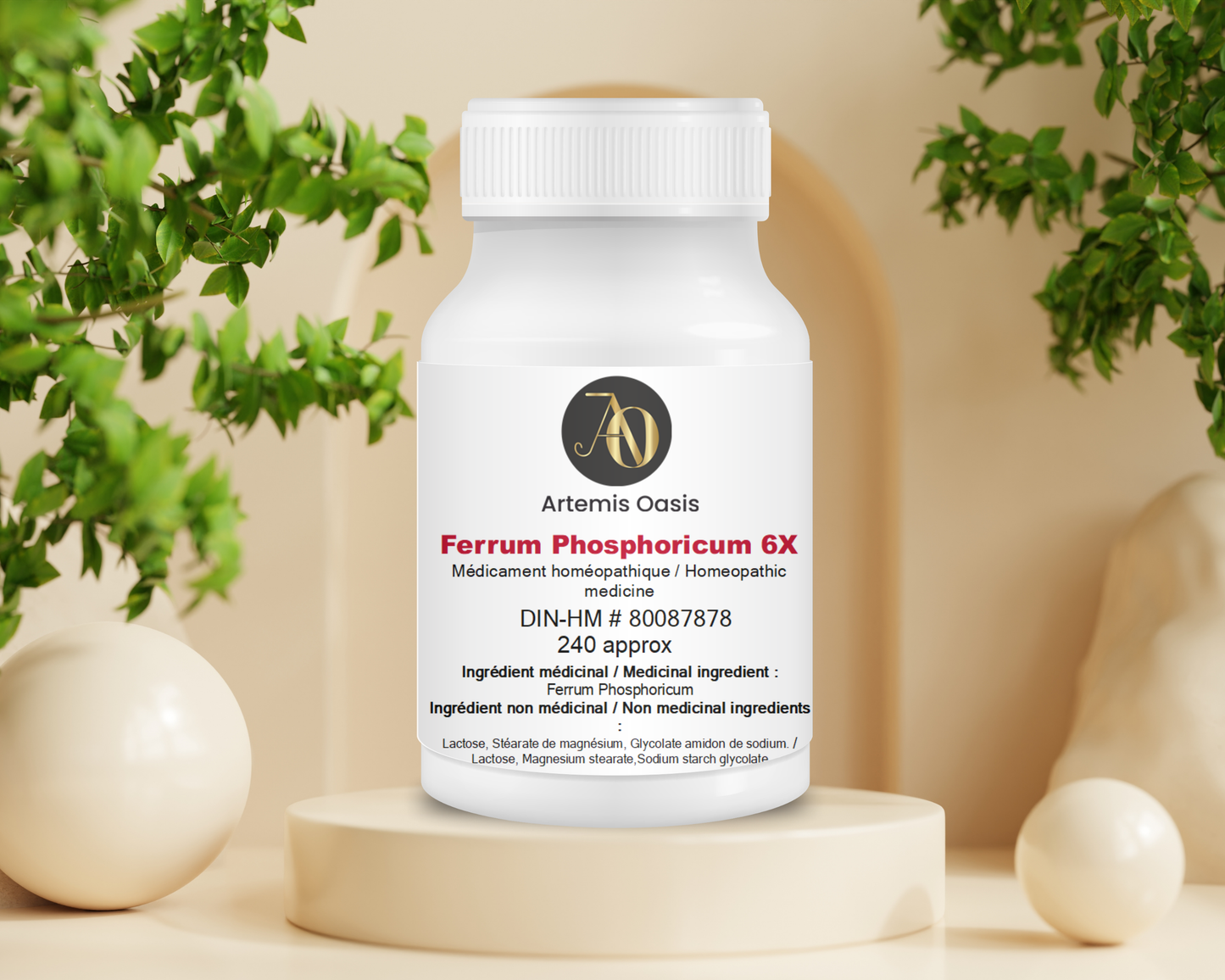 FERRUM PHOSPHORICA 6X