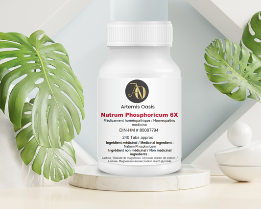 NATRUM MUTRIATICUM 6X